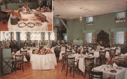 ALLENBERRY Buffet at Fairfield Hall, Boiling Springs, PA Postcard