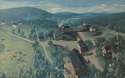 Hopewell Village National Historic Site, Ironmaking Postcard