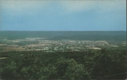 Big Cove Valley from Tuscarora Mountains, McConnellsburg Postcard