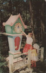 Hickory Dickory Dock Clock, Story Book Forest Postcard