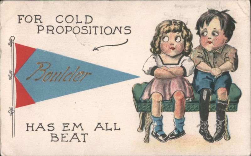 Boulder, CO: For Cold Propositions, Has 'Em All Beat - Comic Children