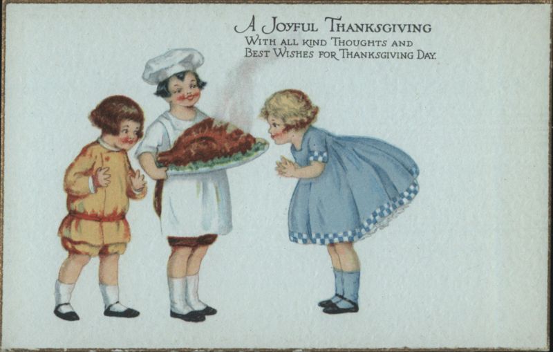 A Joyful Thanksgiving with Children and Roasted Turkey