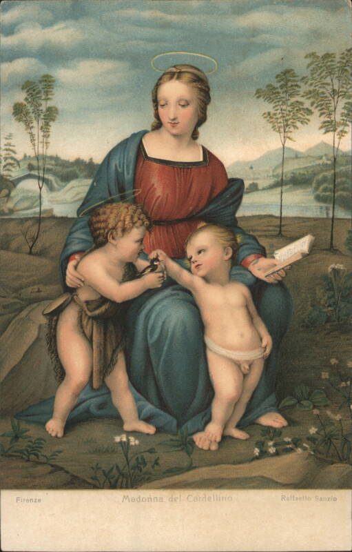 Madonna del Cardellino by Raphael, Florence Raffaello Sanzio