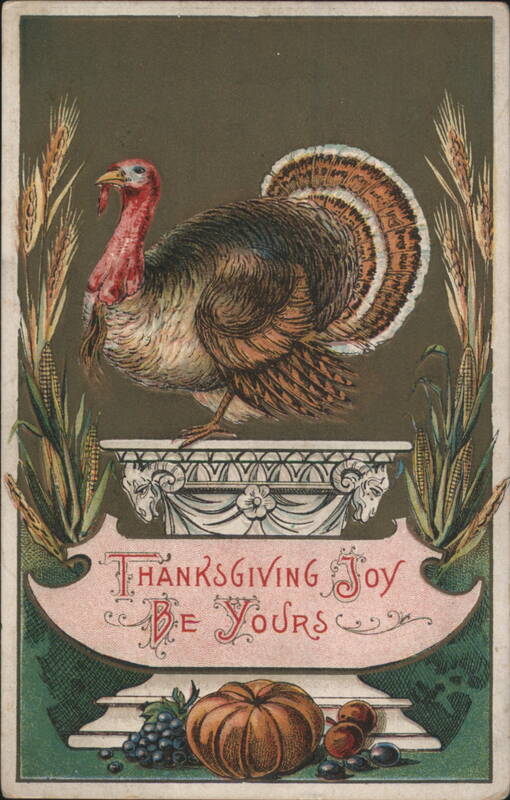 Thanksgiving Joy Be Yours with Turkey and Harvest Decor
