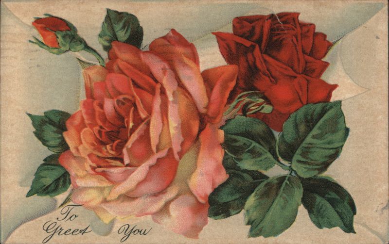 To Greet You with Red and Orange Roses - Waterbury, CT