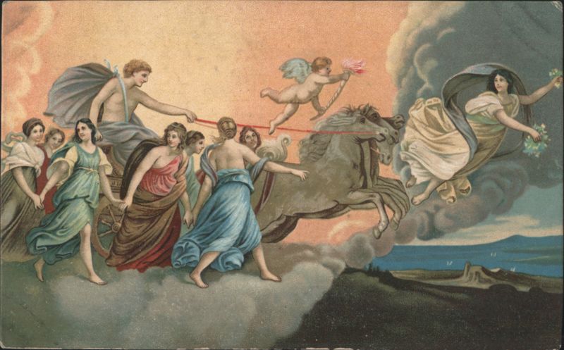 Guido Reni's Aurora Chariot with Apollo, Horae, and Dawn