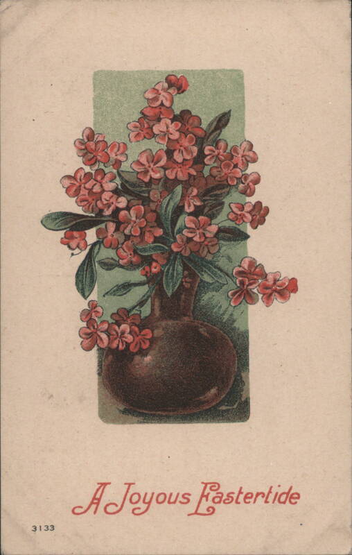 A Joyous Eastertide Flowers in Vase