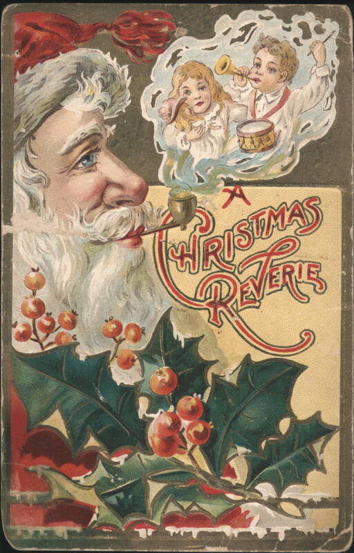 A Christmas Reverie: Santa Claus Dreaming of Children Playing Music