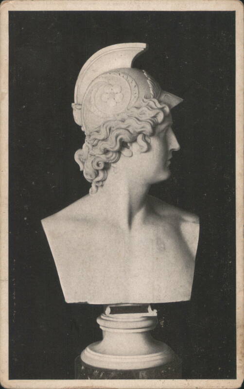 Abdiel, The Faithful Angel Marble Bust by Horatio Greenough, Art Institute of Chicago