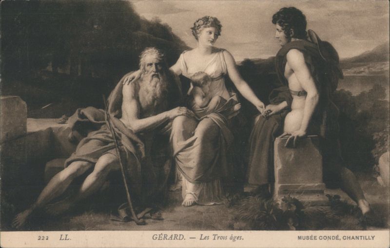 GÉRARD - The Three Ages, Musée Condé, Chantilly