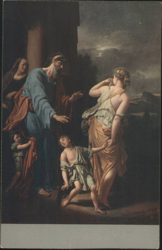 The Expulsion of Hagar by Adriaen van der Werff A. v. d. Werff