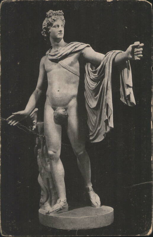 Apollo of the Belvedere Sculpture, Art Institute of Chicago