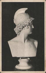 Abdiel Angel Marble Bust Horatio Greenough Divided Back PC Postcard