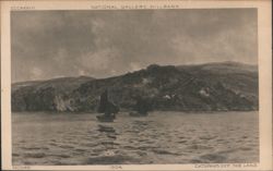 Catspaws Off The Land, Seascape with Sailboats, National Gallery Postcard