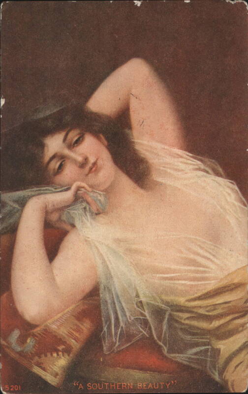 Portrait of a Reclining Woman, 'A Southern Beauty'