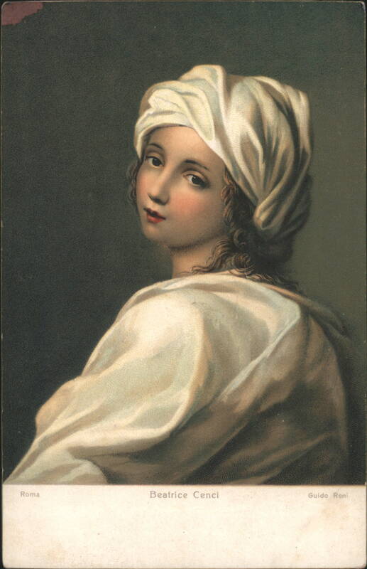 Beatrice Cenci Portrait by Guido Reni Women