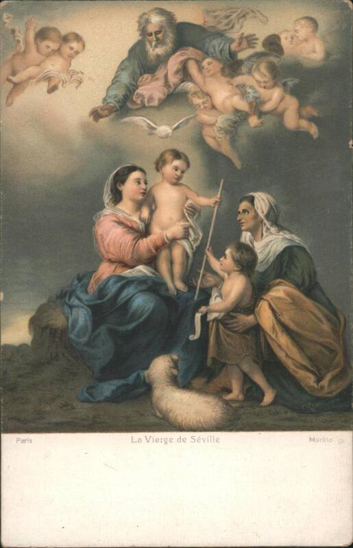 Murillo's La Vierge de Séville: Madonna, Child, St. Anne, God the Father, Cherubs