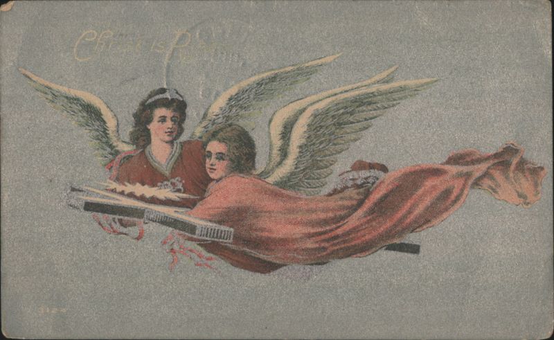 Easter Angels Announcing 'Christ is Risen' With Angels