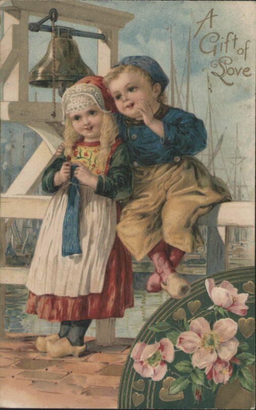 Dutch Children in Traditional Attire, A Gift of Love