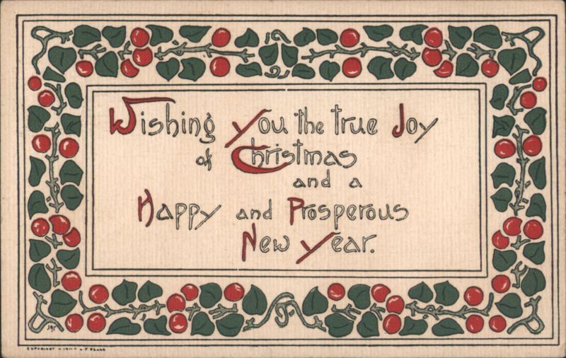 Wishing You the True Joy of Christmas and a Happy and Prosperous New Year
