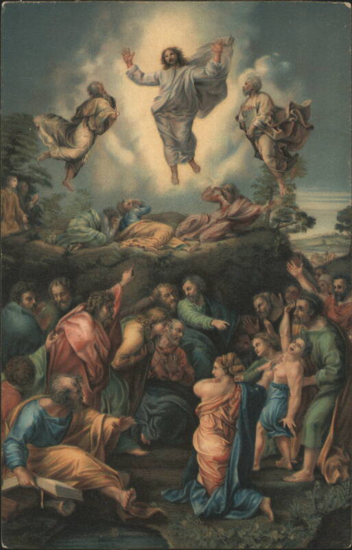 The Transfiguration of Jesus Christ by Raphael Raffaello Santi