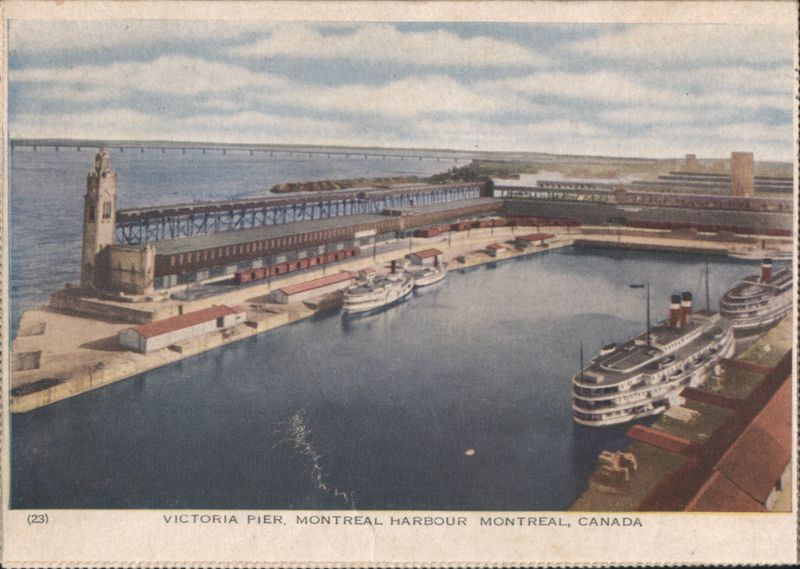 Victoria Pier, Montreal Harbour QC Canada Quebec