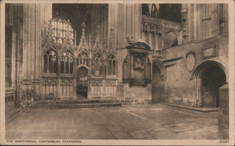 The Martyrdom, Canterbury Cathedral United Kingdom