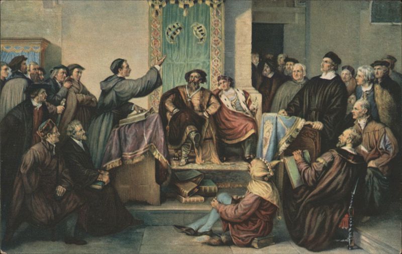 Luther and Eck Disputation, Pleissenburg, Leipzig 1519