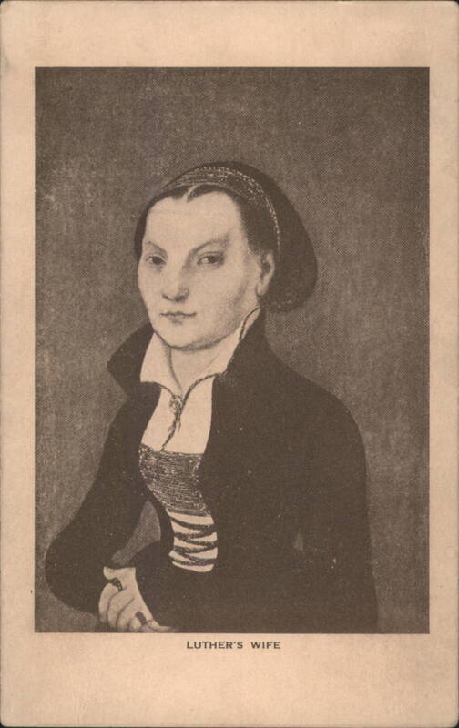 Catherine von Bora, Martin Luther's Wife Portrait Religious