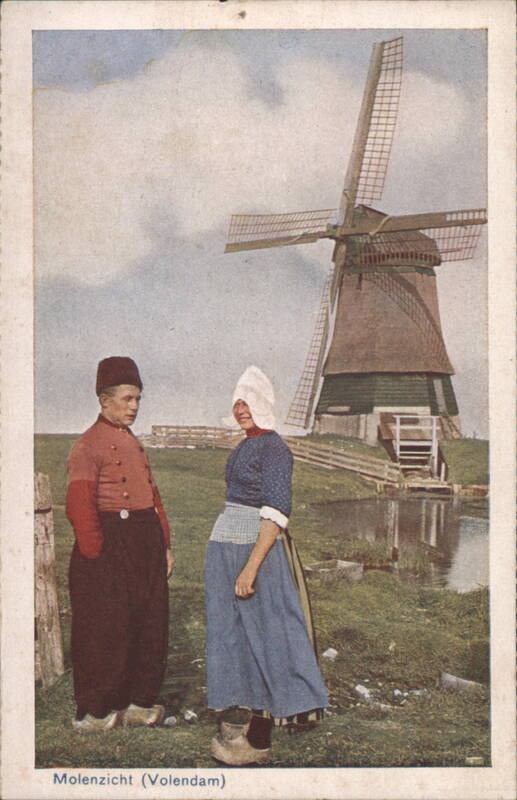 Molenzicht, Volendam, Traditional Dutch Dress Netherlands