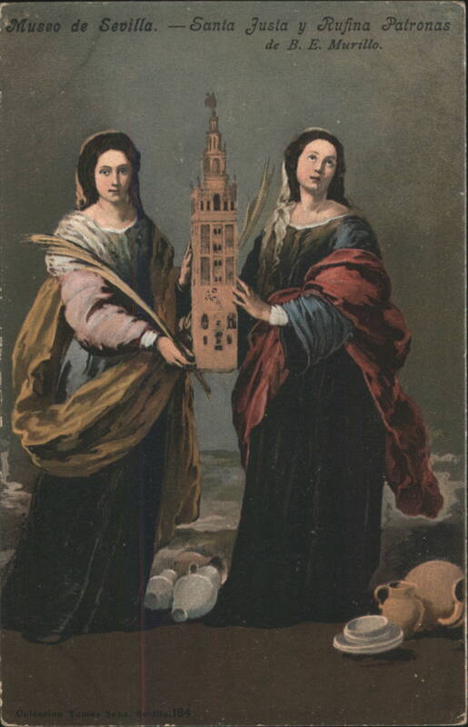 Santa Justa y Rufina Patronas, Murillo, Museo de Sevilla