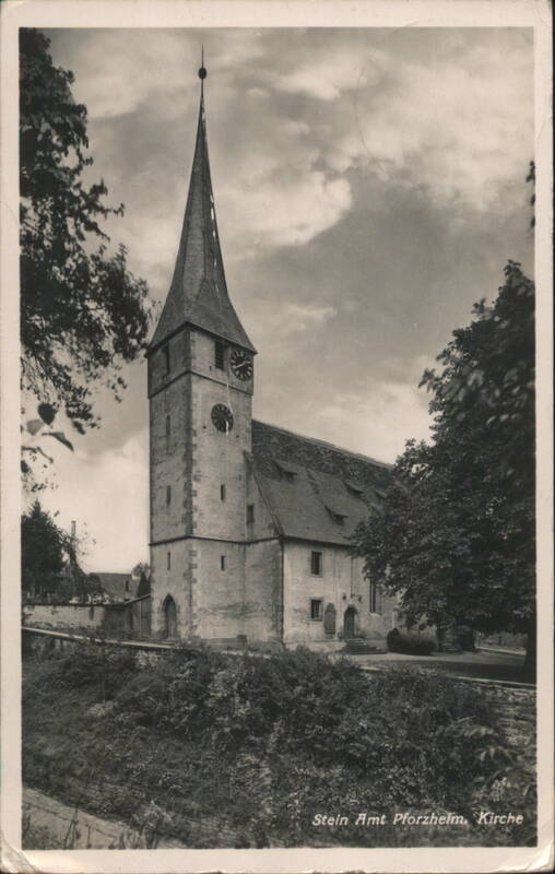 Church in Stein, Amt Pforzheim Germany