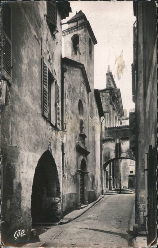 Antibes, La Rue St-Esprit, Old Streets & Market France