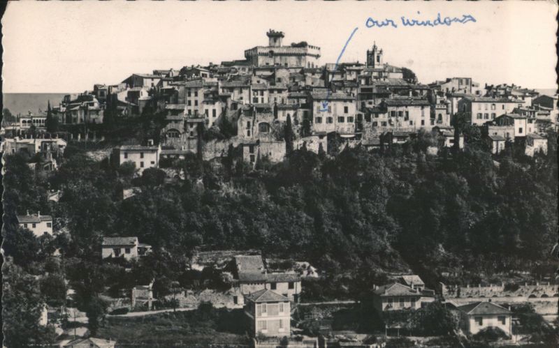 Hilltop View, Vieux Cagnes & Château Grimaldi Cagnes-sur-Mer France