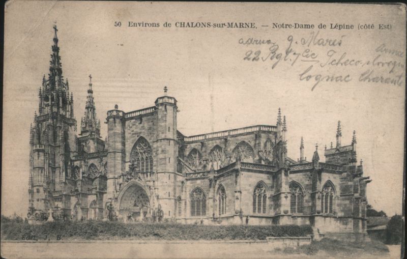 Notre-Dame de Lépine, Châlons-sur-Marne (côté Est) France