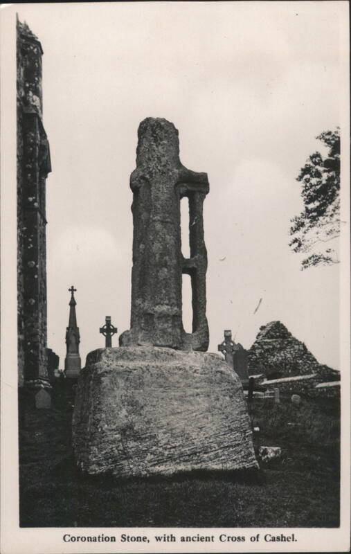 Coronation Stone, ancient Cross of Cashel Ireland