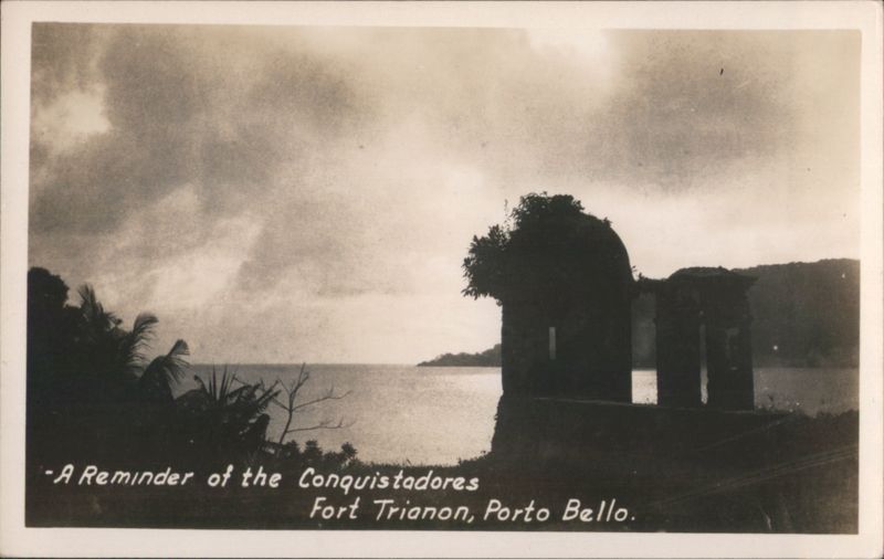 Fort Trianon Ruins, Porto Bello - Reminder of Conquistadores Portobelo Panama