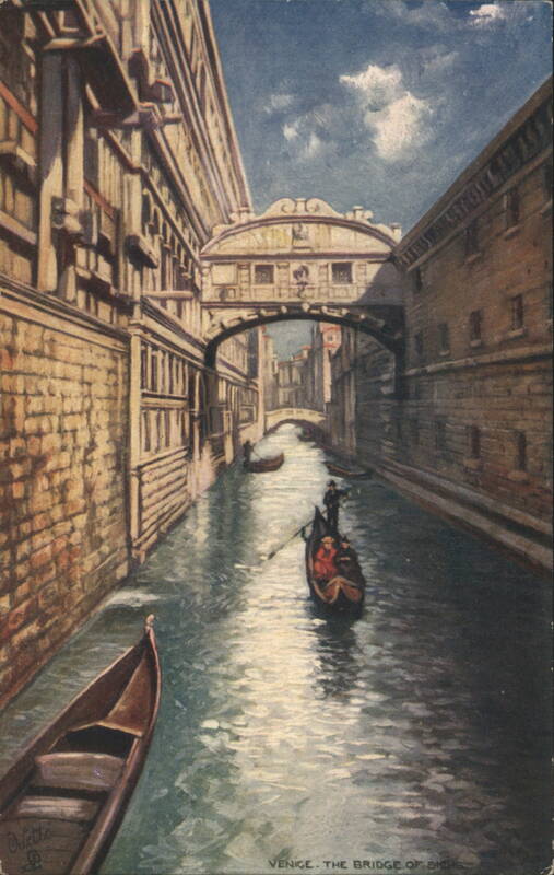 Venice, The Bridge of Sighs Italy