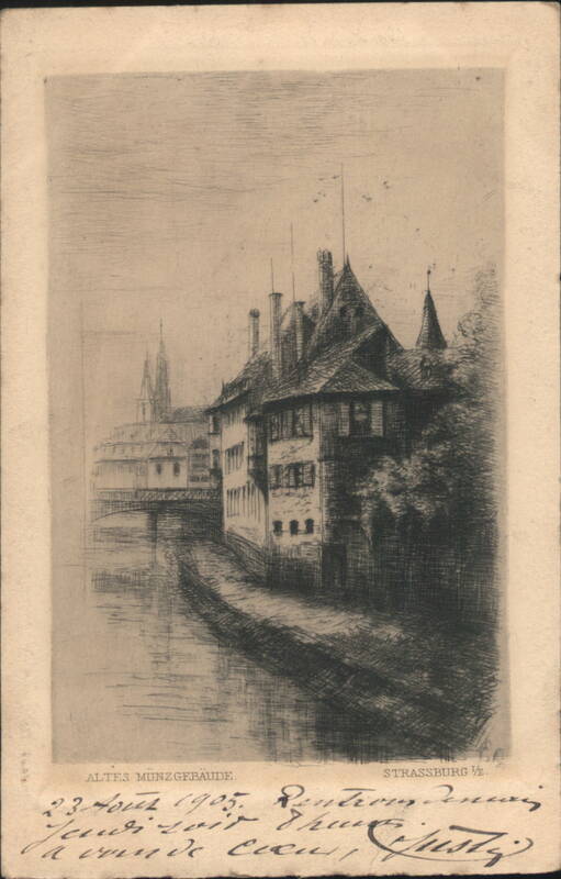 Altes Münzgebäude, Strassburg Strasbourg France