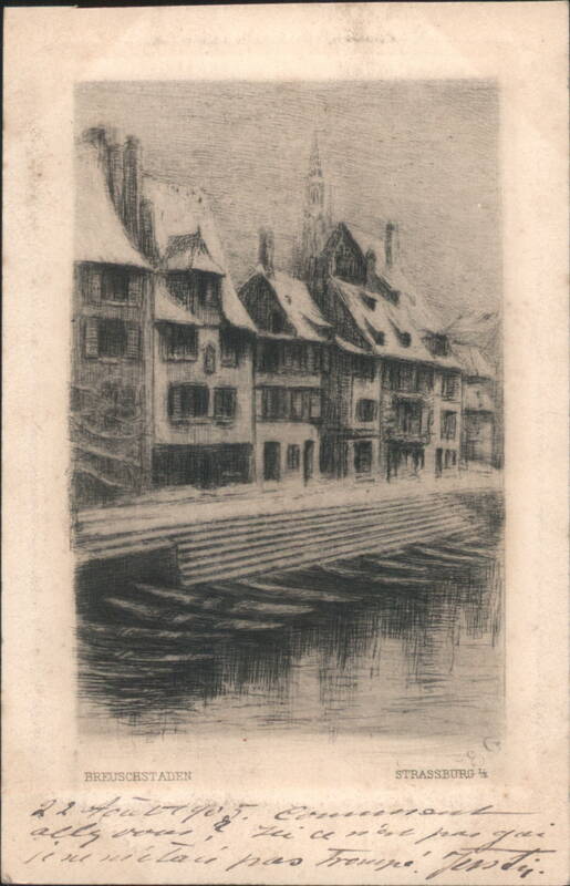 Breuschstaden, Strassburg, Alsace France