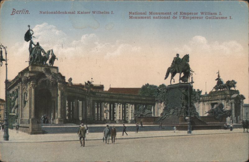 National Monument of Emperor William I, Berlin Germany