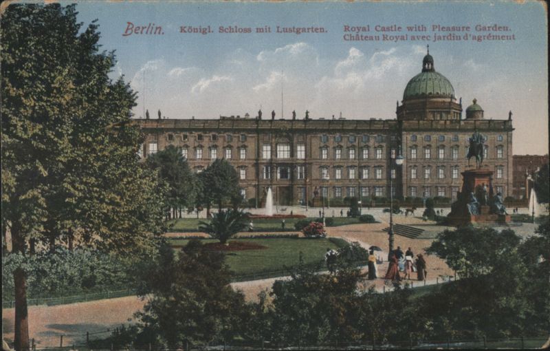 Berlin Royal Castle with Pleasure Garden Germany