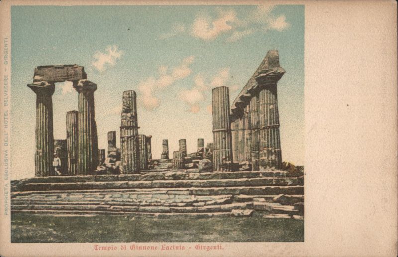 Tempio di Giunone Lacinia - Girgenti Italy