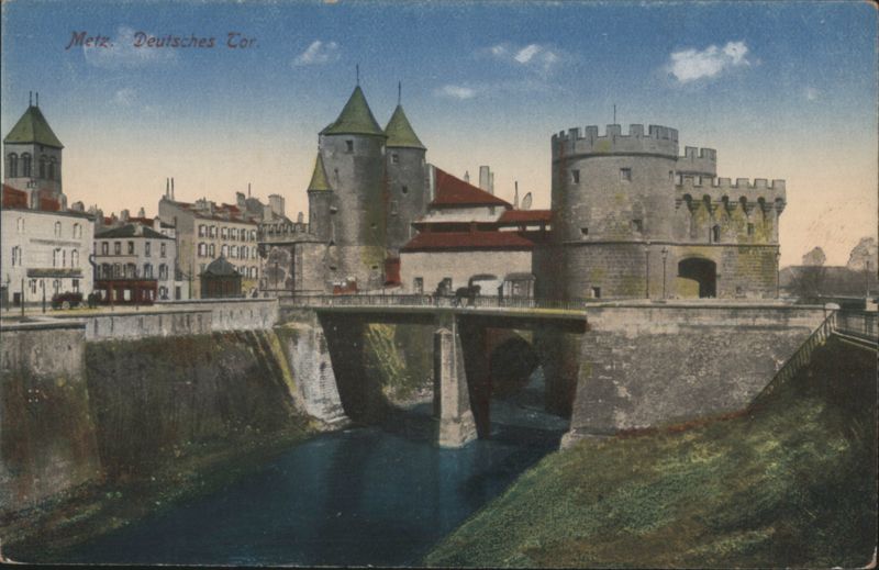 Metz. Deutsches Tor. France