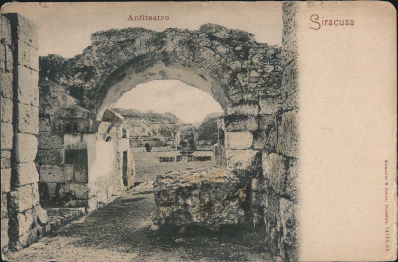 Anfiteatro, Siracusa Italy