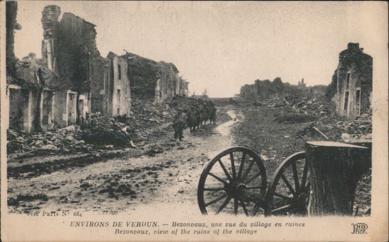 Bezonvaux Village Ruins, Verdun France