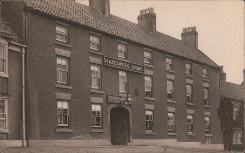 Hardwick Arms Hotel Building Exterior Advertising