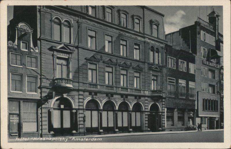 Hotel Krasnapolsky, Amsterdam Netherlands S. Sealtiel