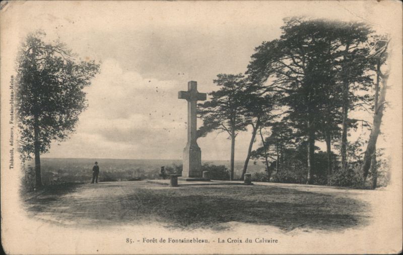 Forêt de Fontainebleau - La Croix du Calvaire France