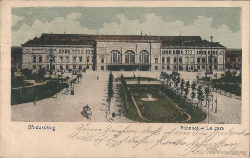 Strassburg Bahnhof - La gare France